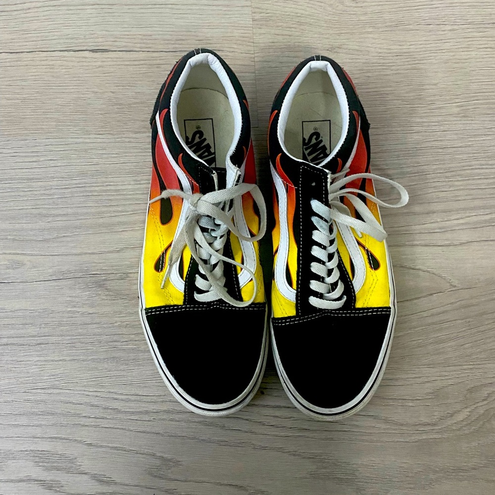 Vans Old Skool Flame (9M 10.5W) - Used